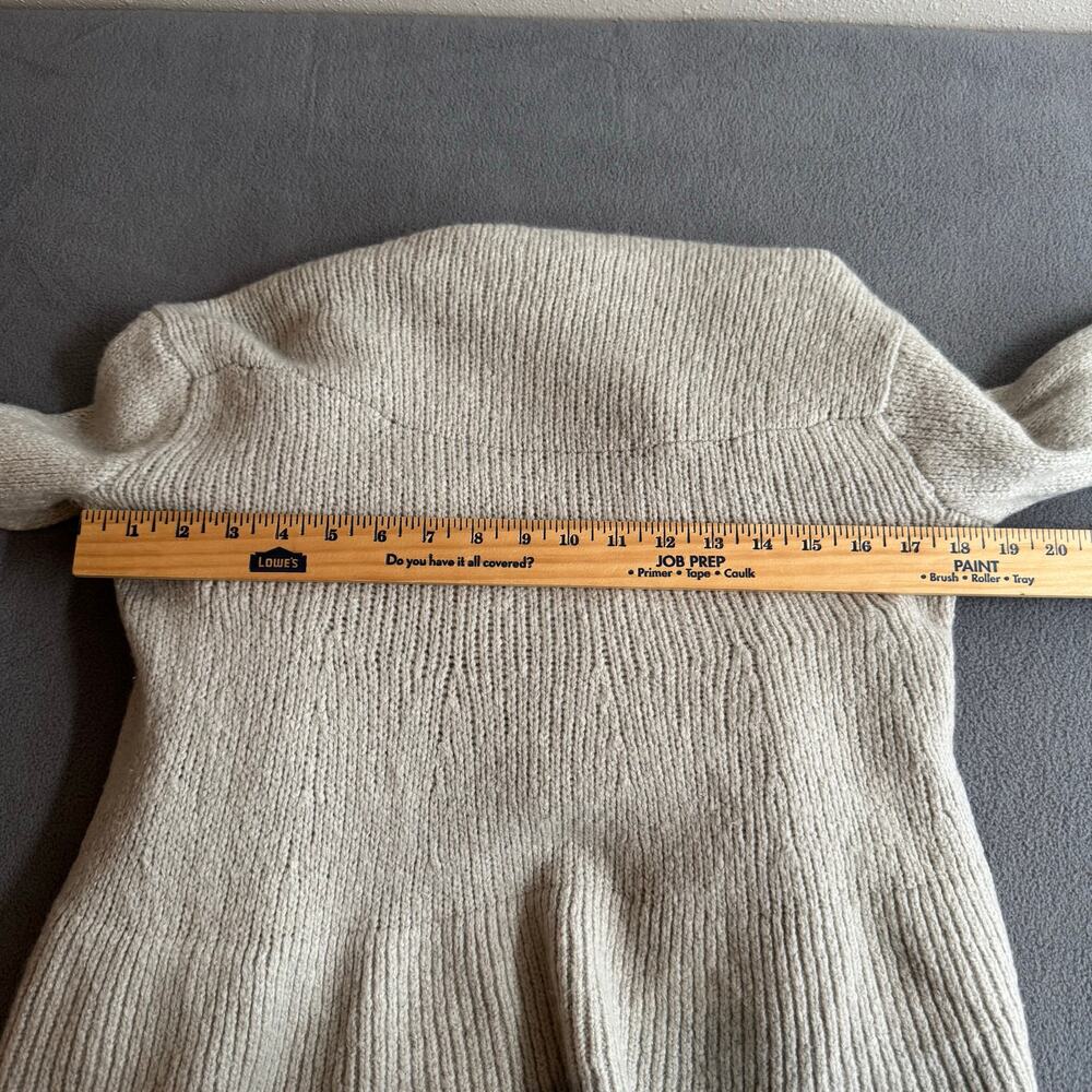 Vince Knit Cardigan Wool Silk Cashmere Sweater Womens XS Gray Drape Collar - Picture 8 of 10